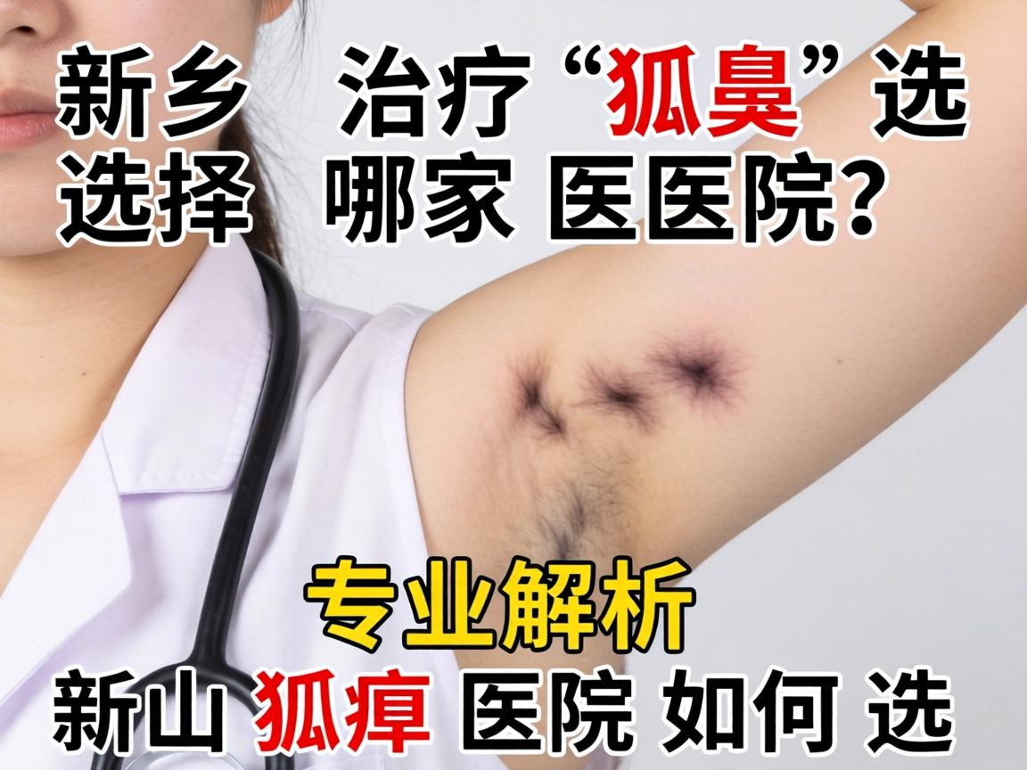 新乡治疗狐臭选择哪家医院？专业解析新乡狐臭医院如何选