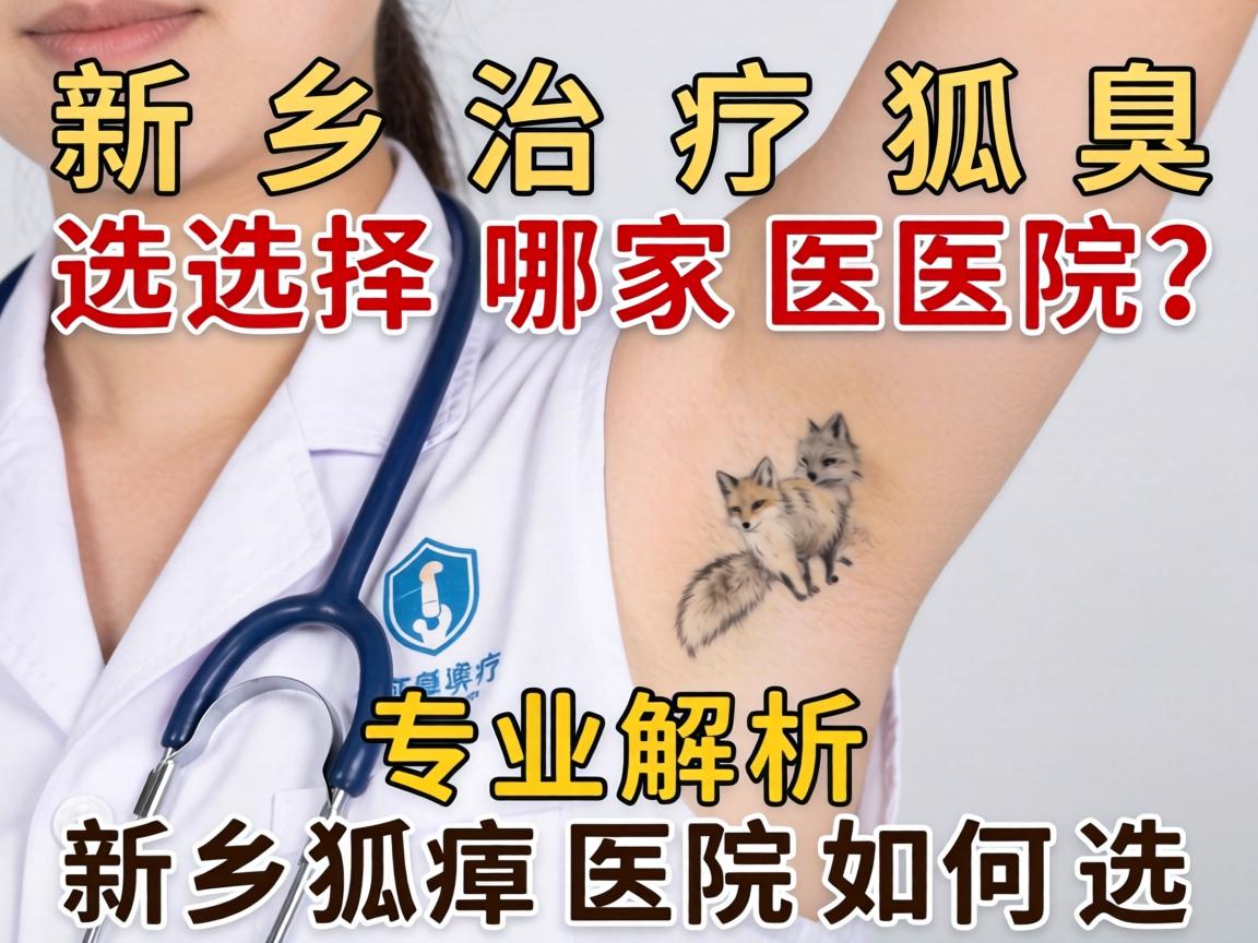 新乡治疗狐臭选择哪家医院？专业解析新乡狐臭医院如何选