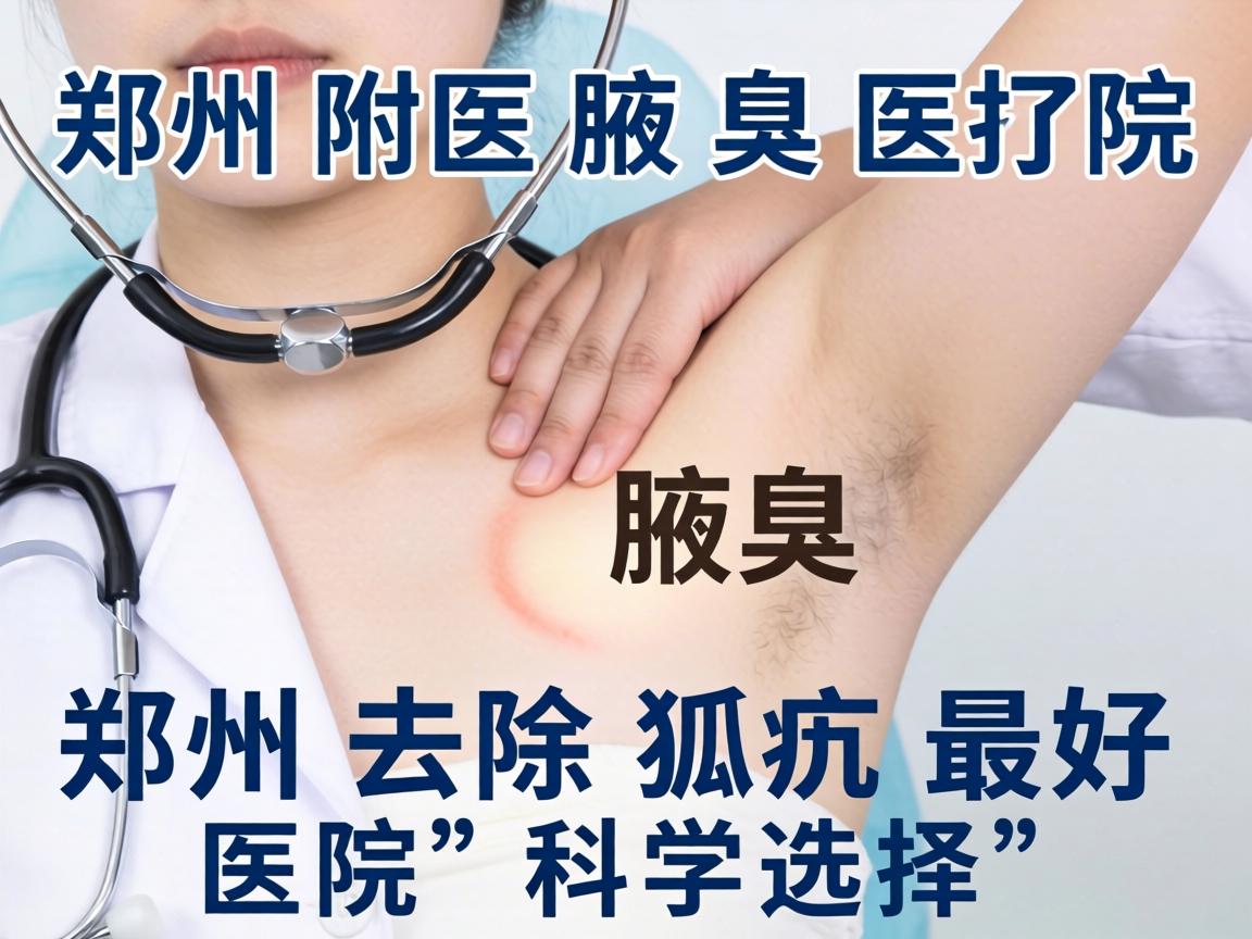 郑州附医腋臭医院解析，郑州去除狐臭最好医院的科学选择