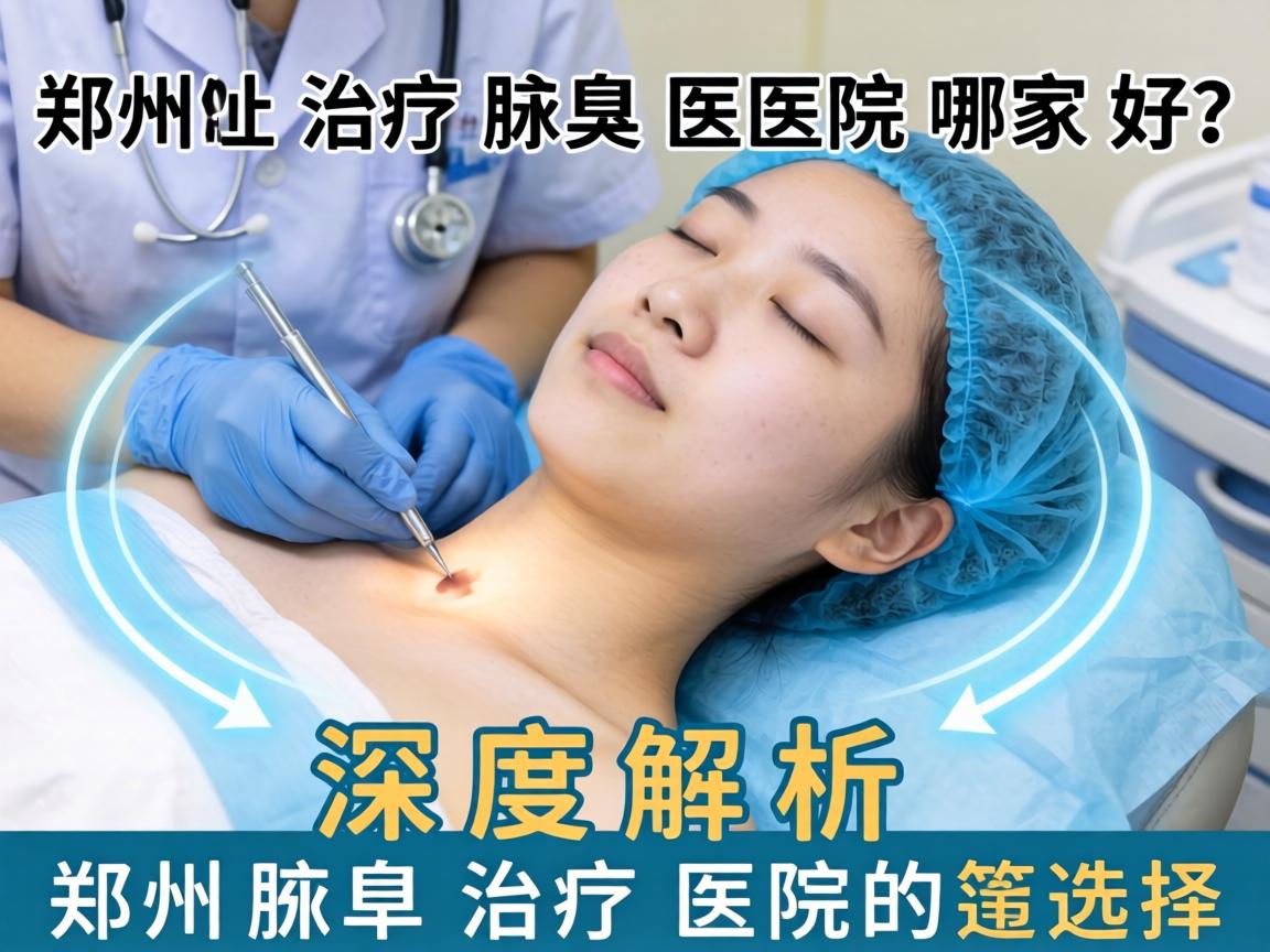 郑州治疗腋臭医院哪家好？深度解析郑州腋臭治疗医院的选择