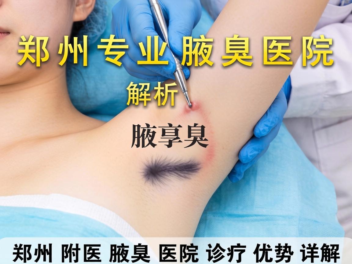 郑州专业腋臭医院解析，郑州附医腋臭医院诊疗优势详解