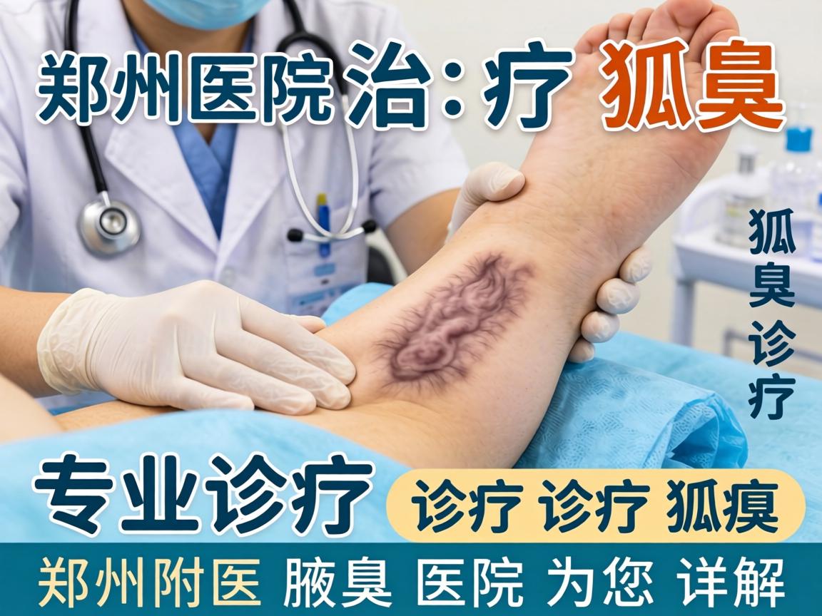 郑州医院治疗狐臭，专业诊疗狐臭，郑州附医腋臭医院为您详解