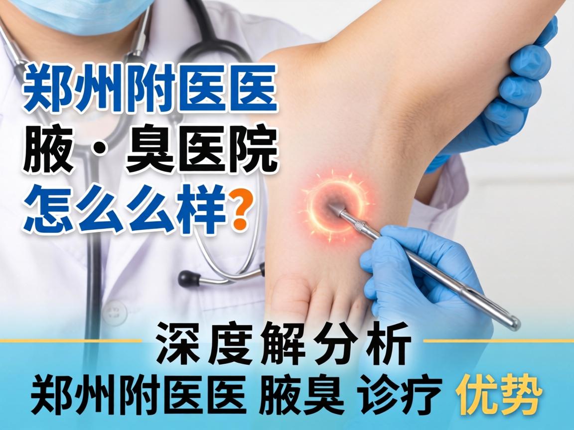 郑州附医腋臭医院怎么样？深度解析郑州附医腋臭诊疗优势