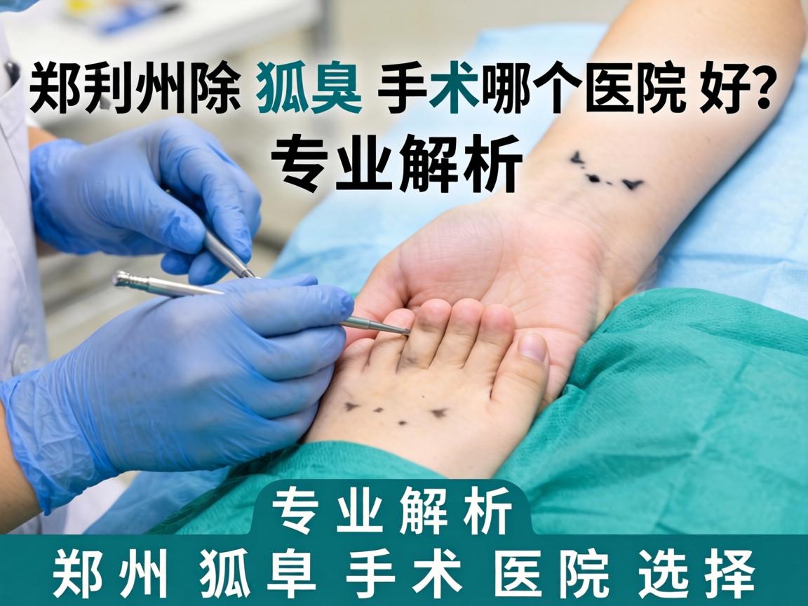 郑州除狐臭手术哪个医院好？专业解析郑州狐臭手术医院选择