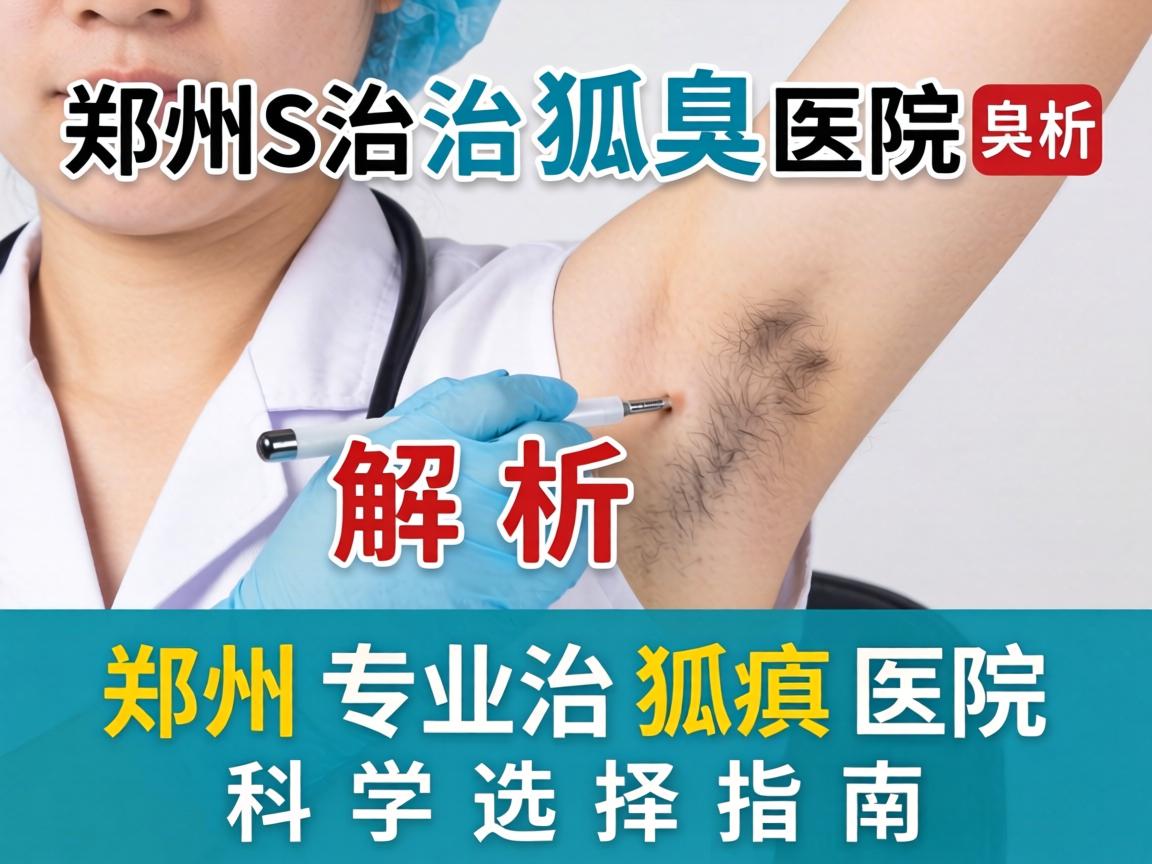 郑州治狐臭医院解析，郑州专业治狐臭医院的科学选择指南