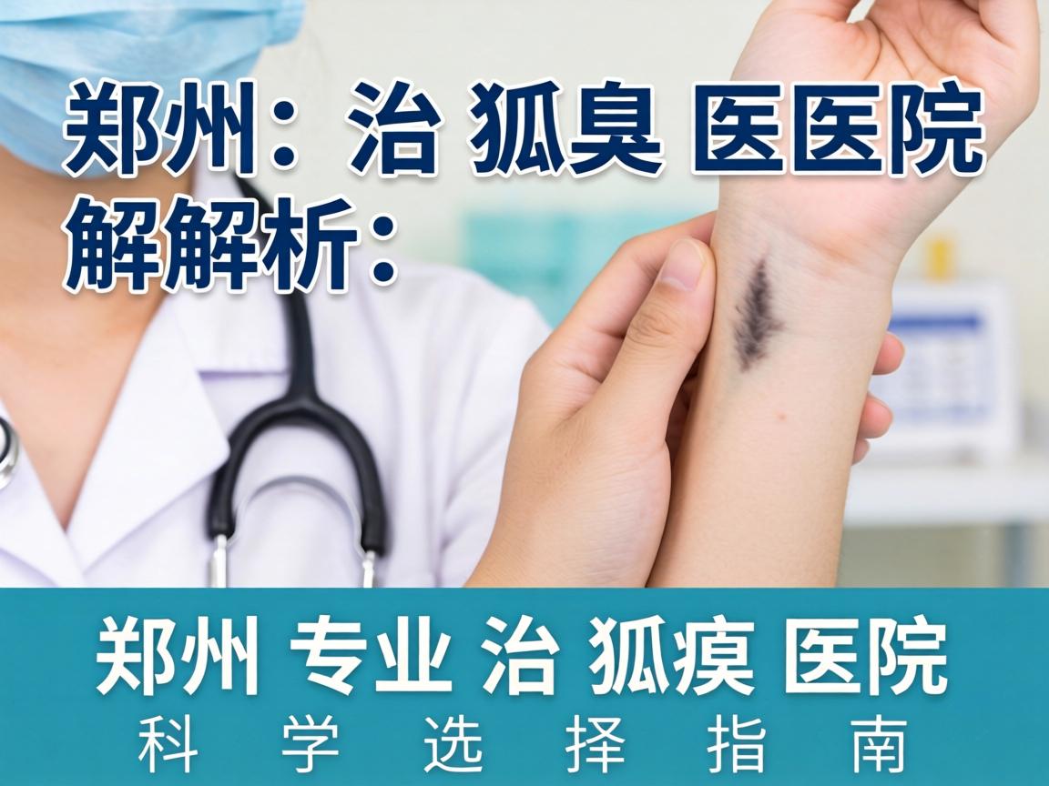 郑州治狐臭医院解析，郑州专业治狐臭医院的科学选择指南