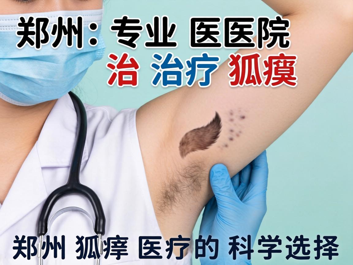 郑州专业医院治疗狐臭，郑州狐臭医疗的科学选择