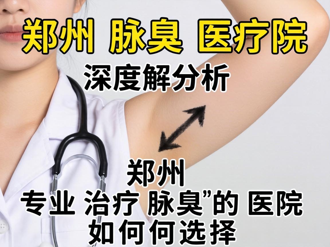 郑州腋臭医院深度解析，郑州专业治疗腋臭的医院如何选择