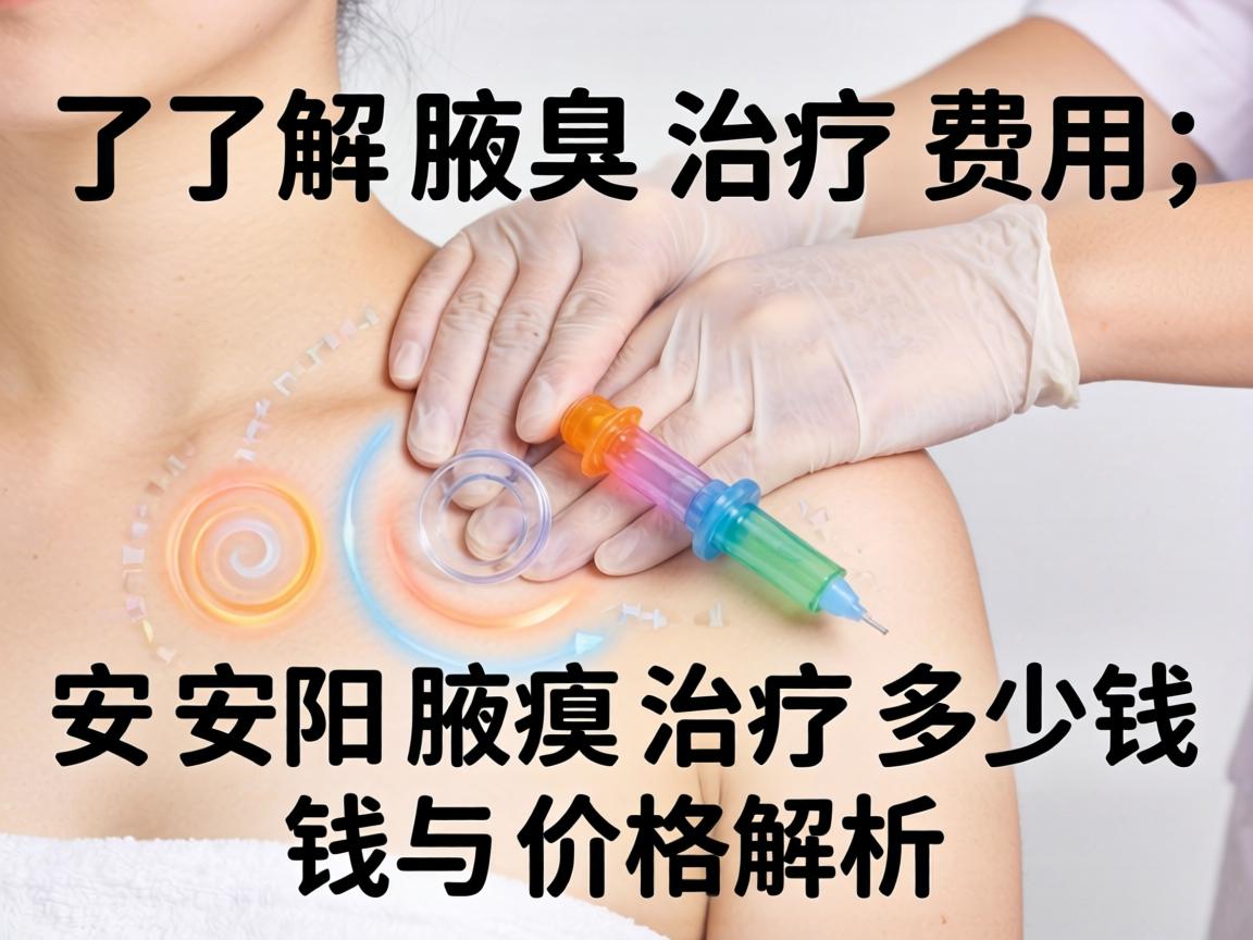 了解腋臭治疗费用，安阳腋臭治疗多少钱与价格解析