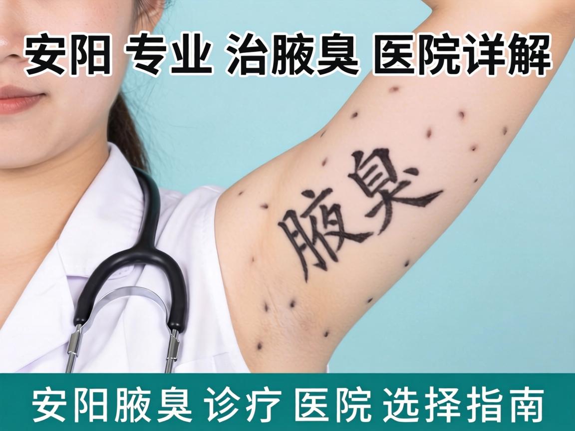 安阳专业治腋臭医院详解，安阳腋臭诊疗医院选择指南