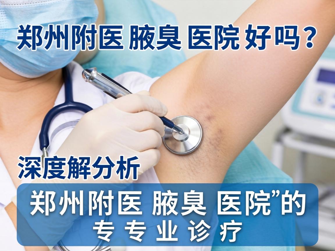 郑州附医腋臭医院好吗？深度解析郑州附医腋臭医院的专业诊疗
