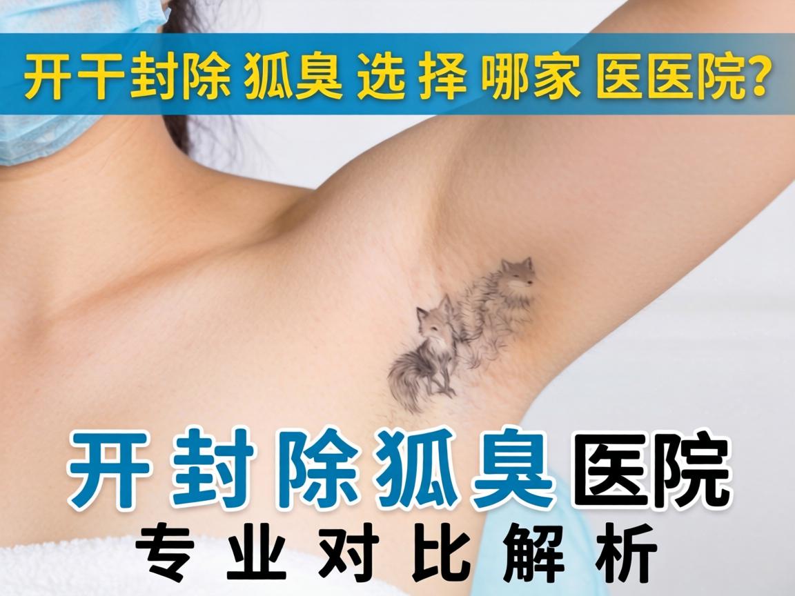 开封除狐臭选择哪家医院？开封除狐臭医院专业对比解析