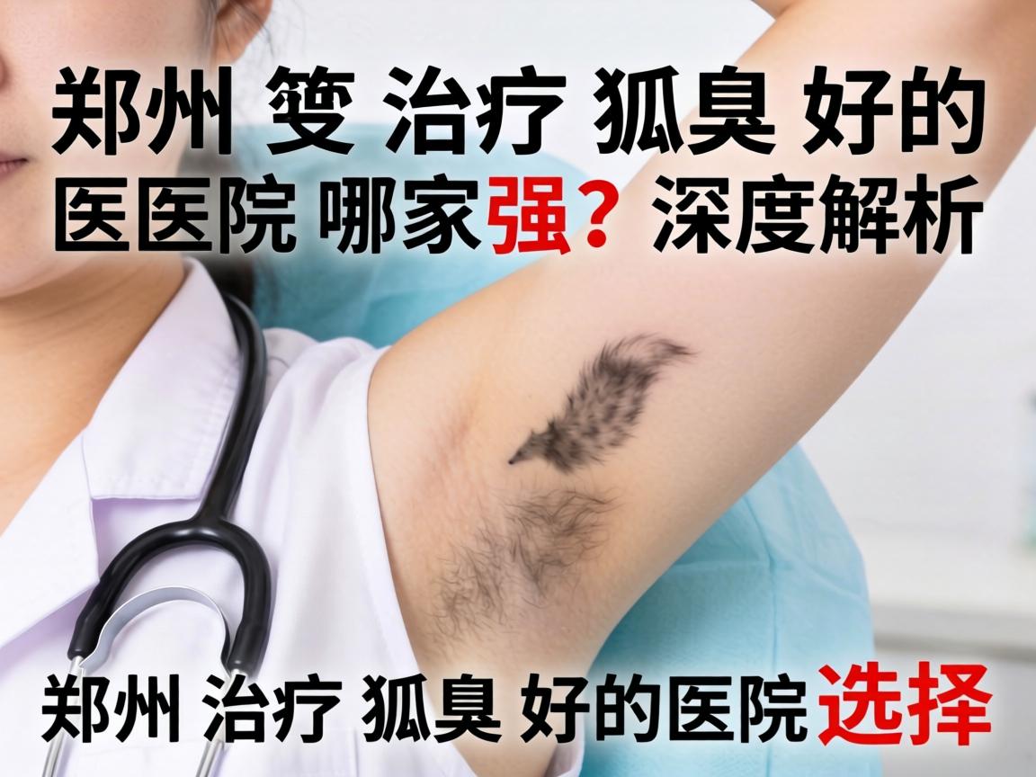郑州治疗狐臭好的医院哪家强？深度解析郑州治疗狐臭好的医院选择