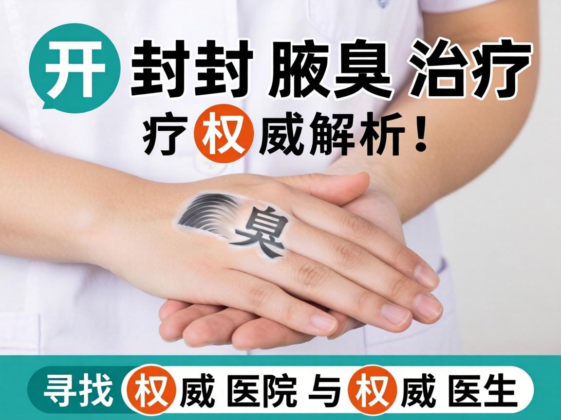 开封腋臭治疗权威解析，寻找权威医院与权威医生