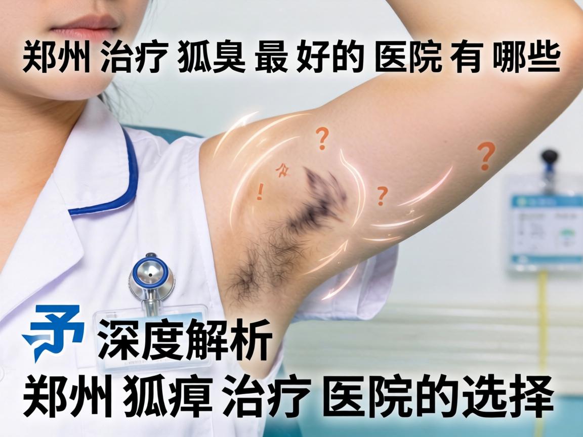 郑州治疗狐臭最好的医院有哪些？深度解析郑州狐臭治疗医院的选择
