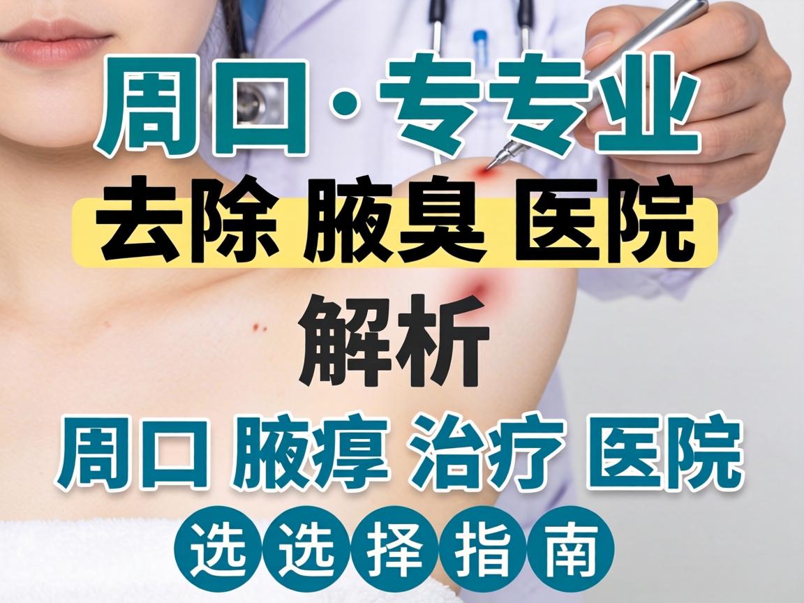 周口专业去除腋臭医院解析，周口腋臭治疗医院选择指南