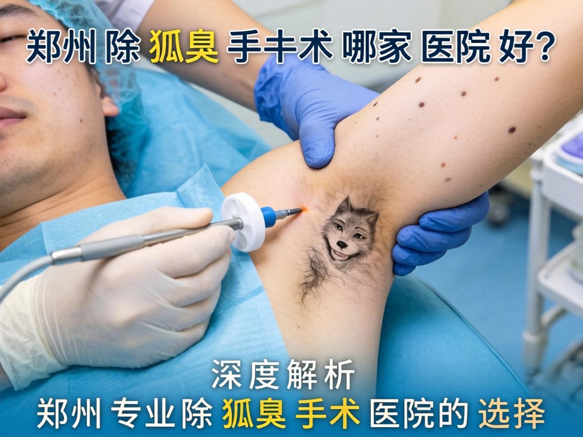 郑州除狐臭手术哪家医院好？深度解析郑州专业除狐臭手术医院的选择