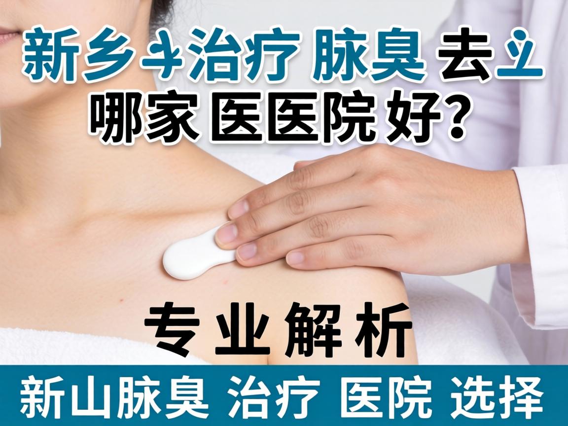 新乡治疗腋臭去哪家医院好？专业解析新乡腋臭治疗医院选择