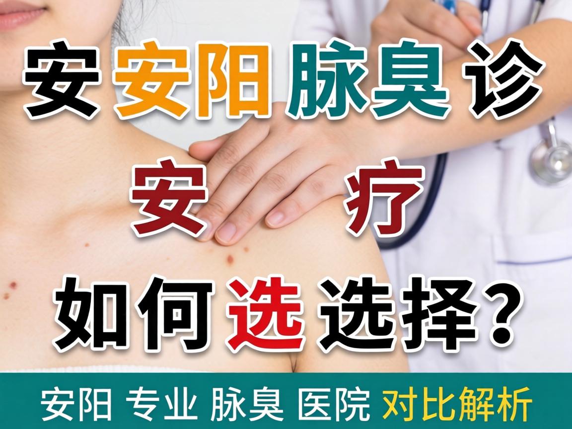 安阳腋臭诊疗如何选择？安阳专业腋臭医院对比解析