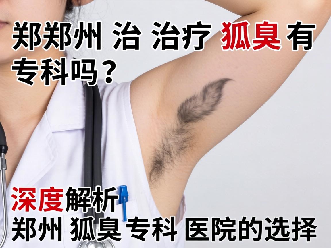 郑州治疗狐臭有专科吗？深度解析郑州狐臭专科医院的选择