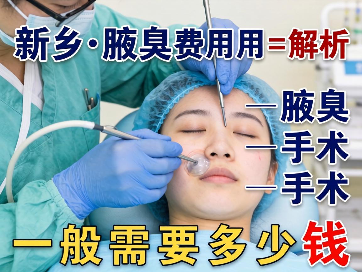 新乡腋臭手术费用解析，详解腋臭手术一般需要多少钱