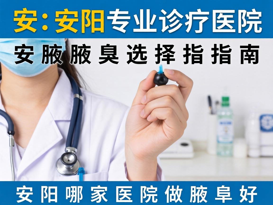安阳专业腋臭诊疗医院选择指南，安阳哪家医院做腋臭好