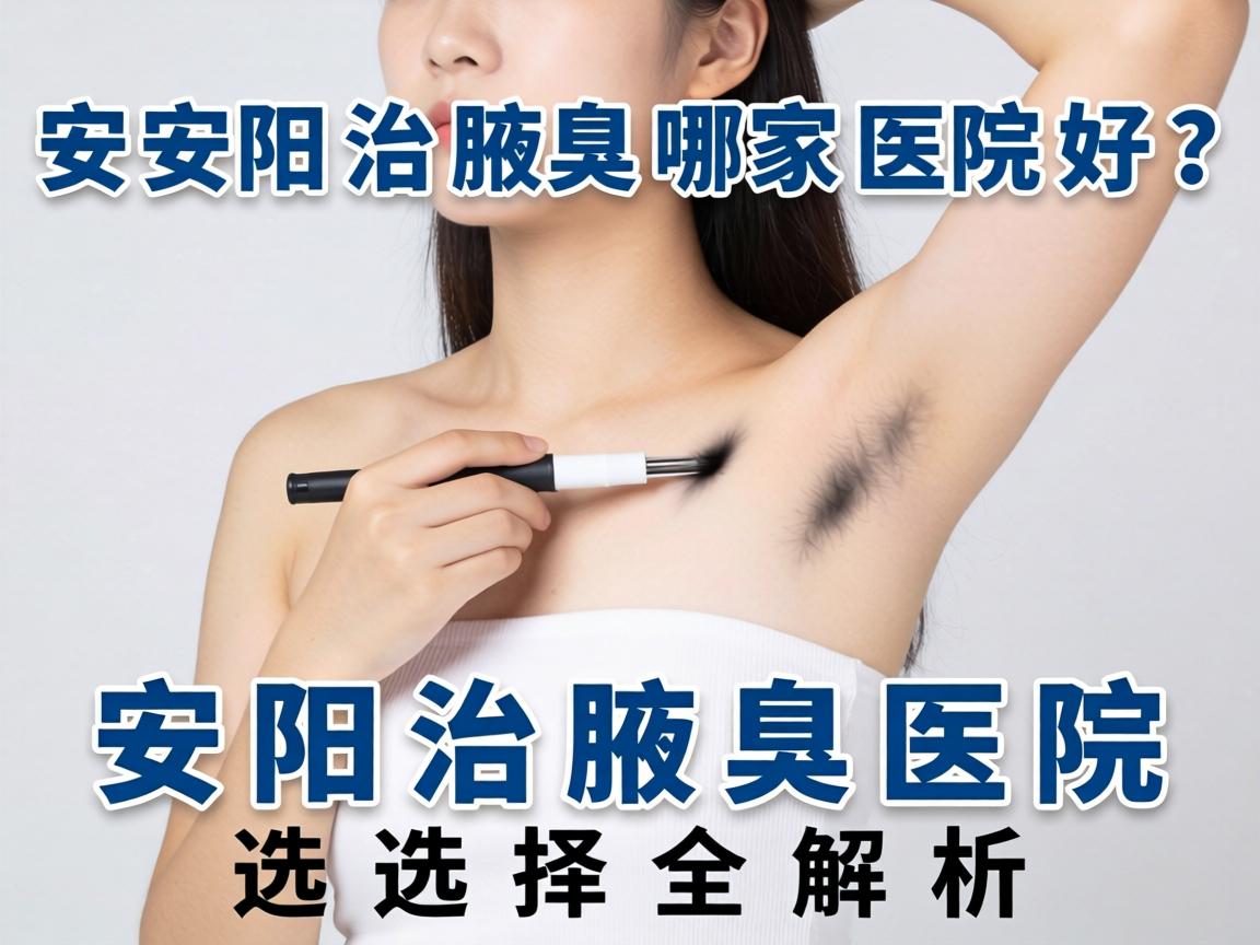 安阳治腋臭哪家医院好？安阳治腋臭医院选择全解析