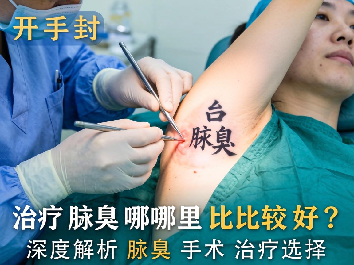 开封手术治疗腋臭哪里比较好？深度解析腋臭手术治疗选择