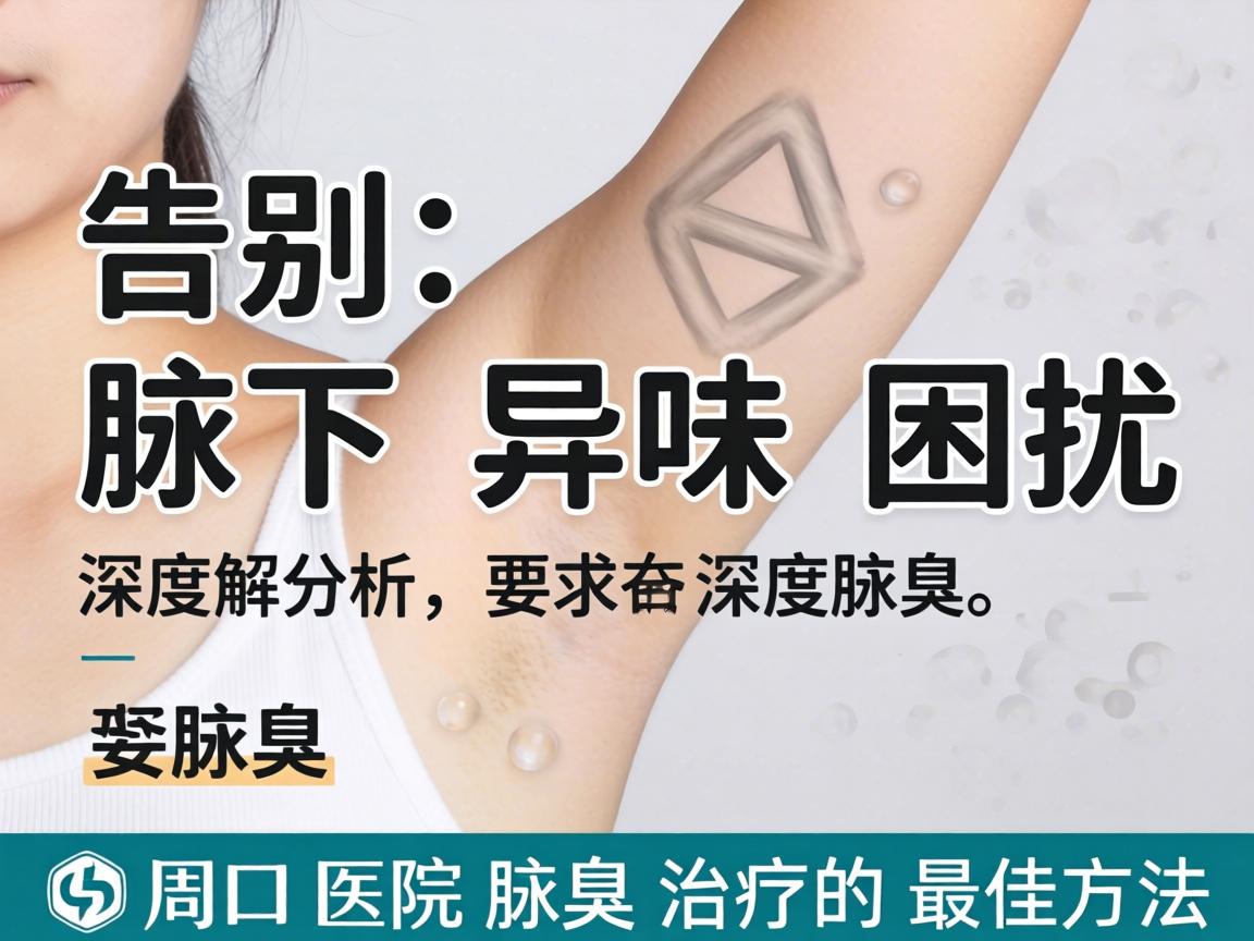 告别腋下异味困扰，深度解析周口医院腋臭治疗的最佳方法