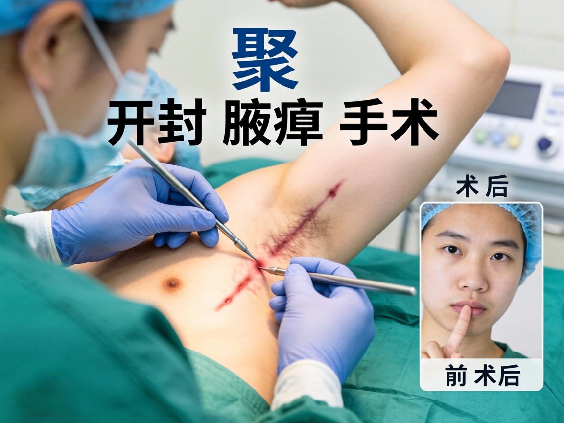 聚焦腋臭手术，详解开封腋臭手术的术前术后