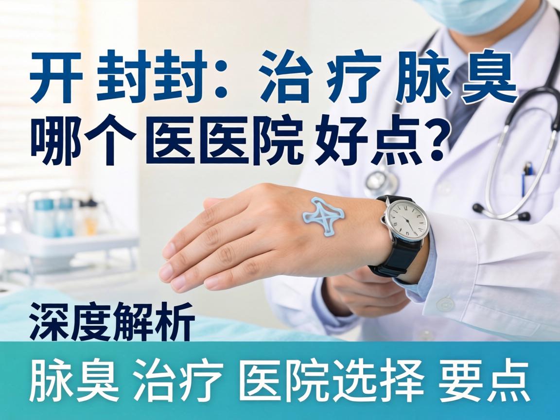 开封治疗腋臭哪个医院好点？深度解析腋臭治疗医院选择要点