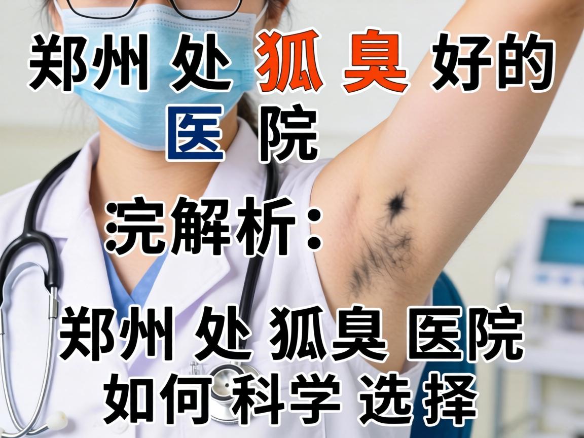 郑州处狐臭好的医院解析，郑州处狐臭医院如何科学选择
