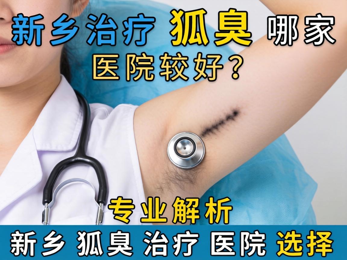 新乡治疗狐臭哪家医院较好？专业解析新乡狐臭治疗医院选择