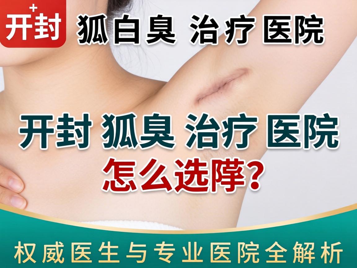 开封狐臭治疗医院怎么选？权威医生与专业医院全解析