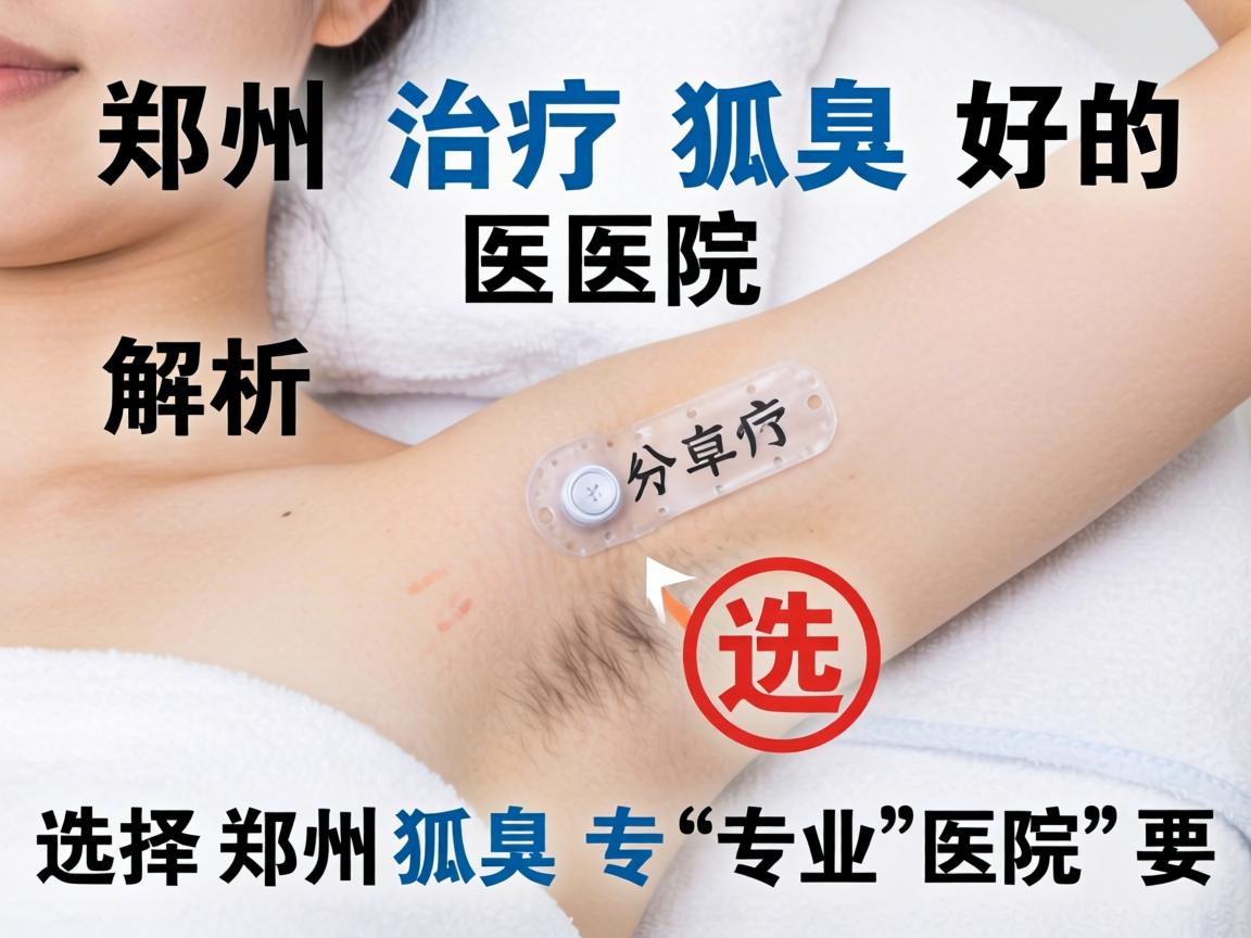 郑州治疗狐臭好的医院解析，选择郑州狐臭专业医院的要点