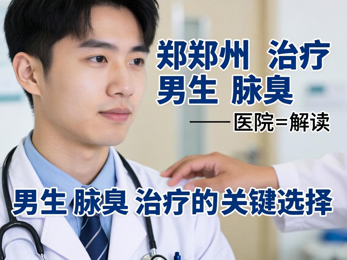 郑州治疗男生腋臭医院解读，男生腋臭治疗的关键选择