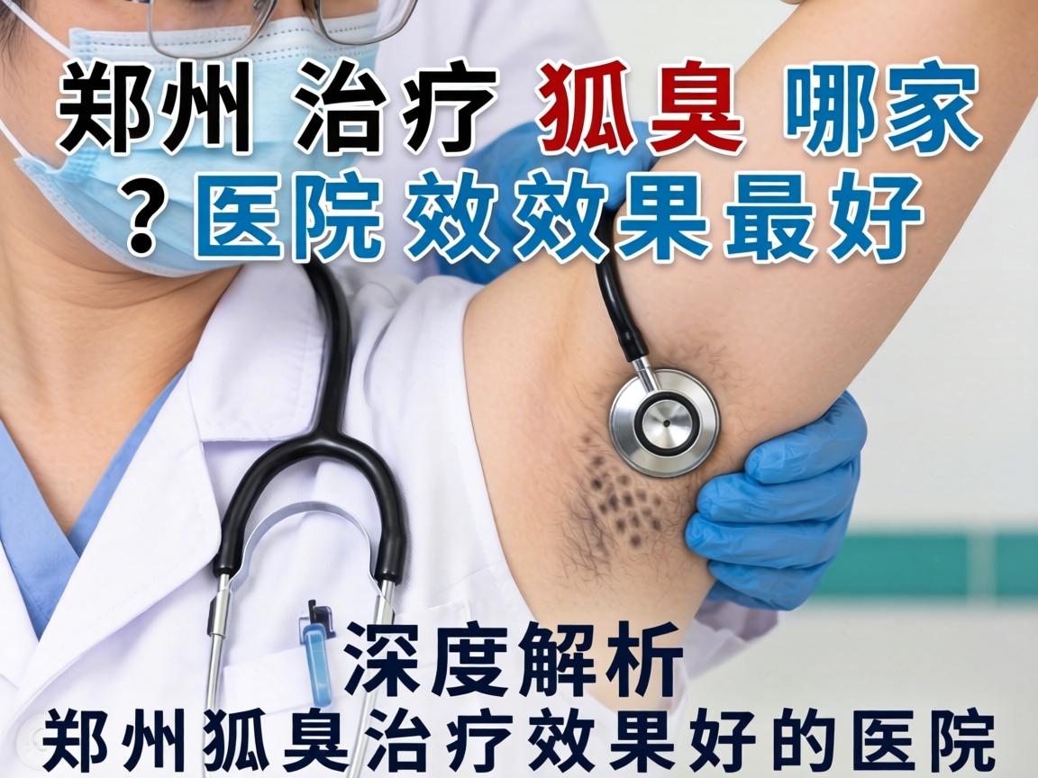 郑州治疗狐臭哪家医院效果最好？深度解析郑州狐臭治疗效果好的医院