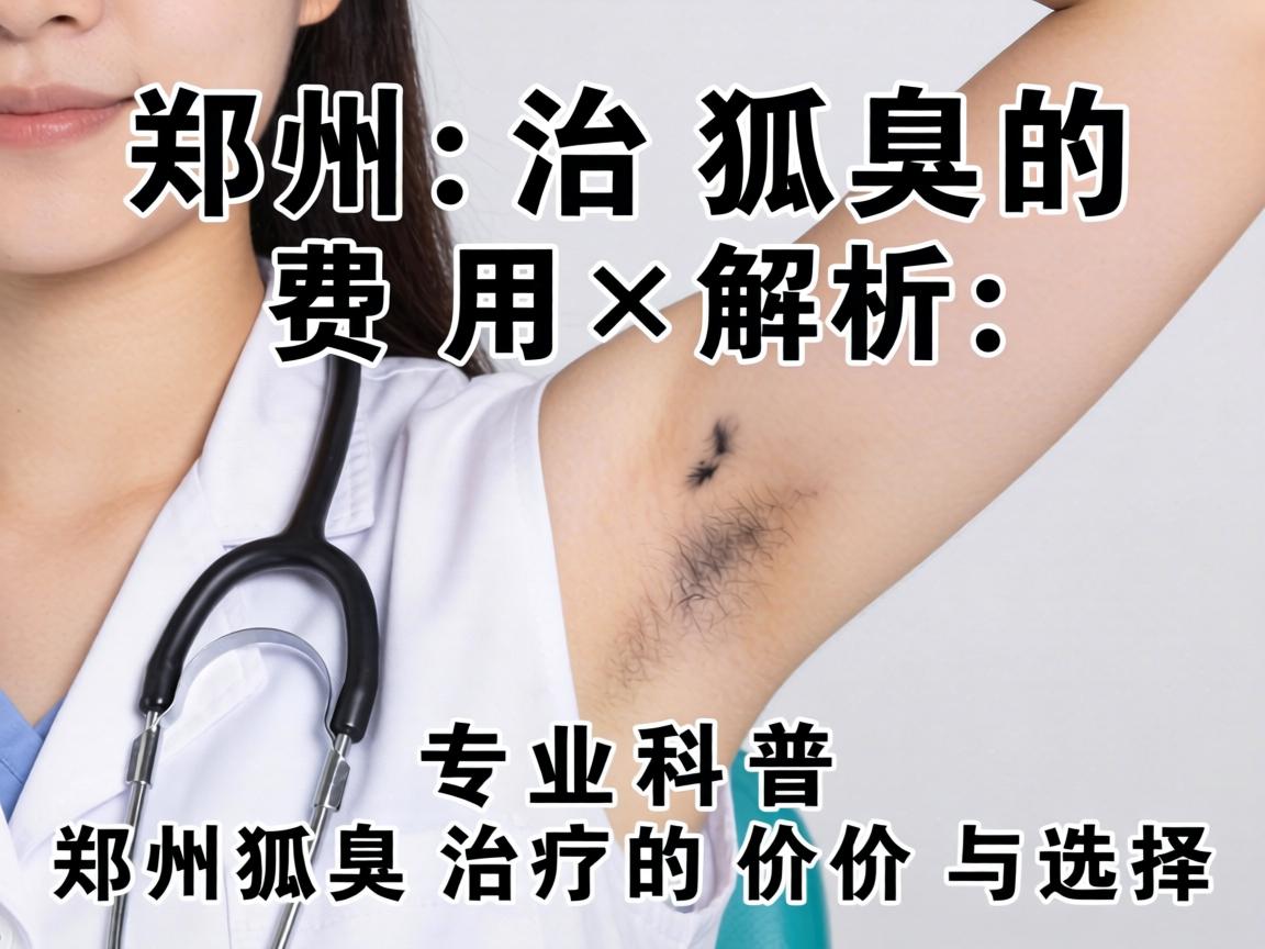 郑州治狐臭的费用解析，专业科普郑州狐臭治疗的价格与选择