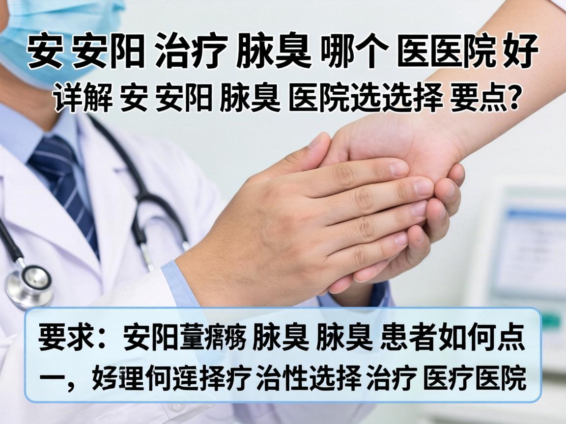 安阳治疗腋臭哪个医院好？详解安阳腋臭医院选择要点
一，安阳腋臭患者如何理性选择治疗医院？