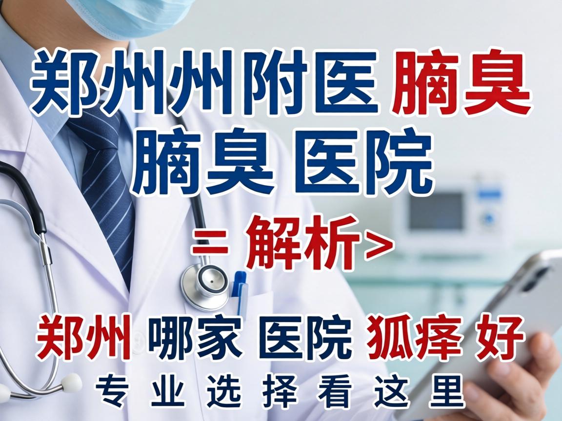 郑州附医腋臭医院解析，郑州哪家医院狐臭好，专业选择看这里
