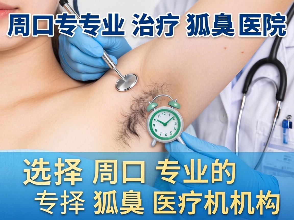 周口专业治疗狐臭医院解析，如何选择周口专业的狐臭医疗机构