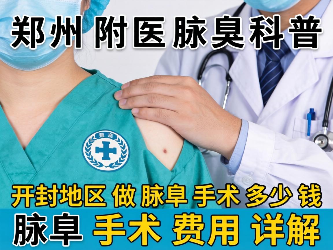 郑州附医腋臭科普，开封地区做腋臭手术多少钱，腋臭手术费用详解