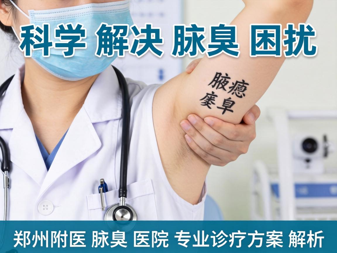 科学解决腋臭困扰，郑州附医腋臭医院专业诊疗方案解析