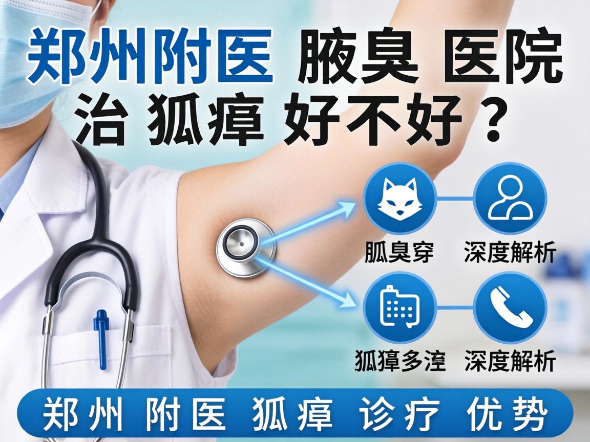 郑州附医腋臭医院治狐臭好不好？深度解析郑州附医狐臭诊疗优势