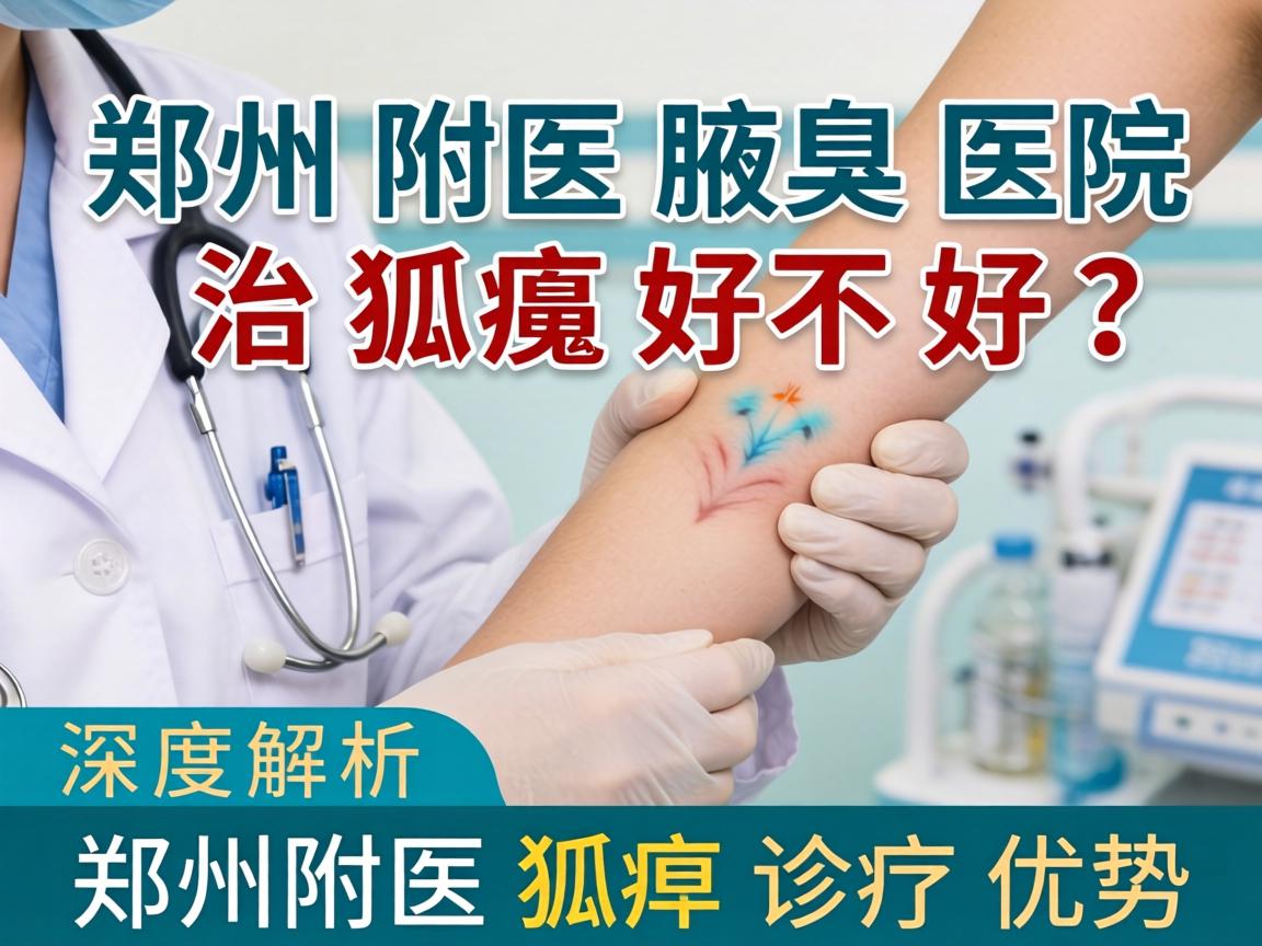郑州附医腋臭医院治狐臭好不好？深度解析郑州附医狐臭诊疗优势
