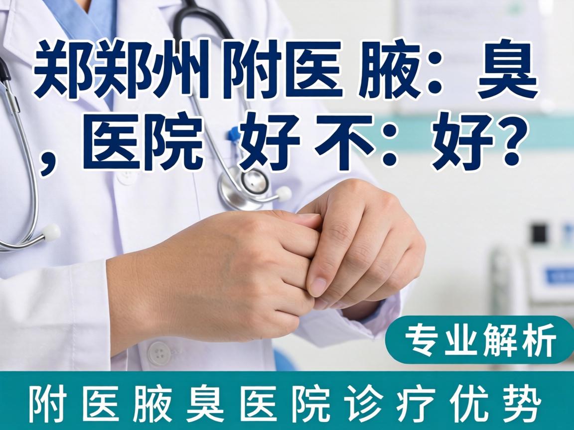 郑州附医腋臭医院好不好？专业解析附医腋臭医院诊疗优势