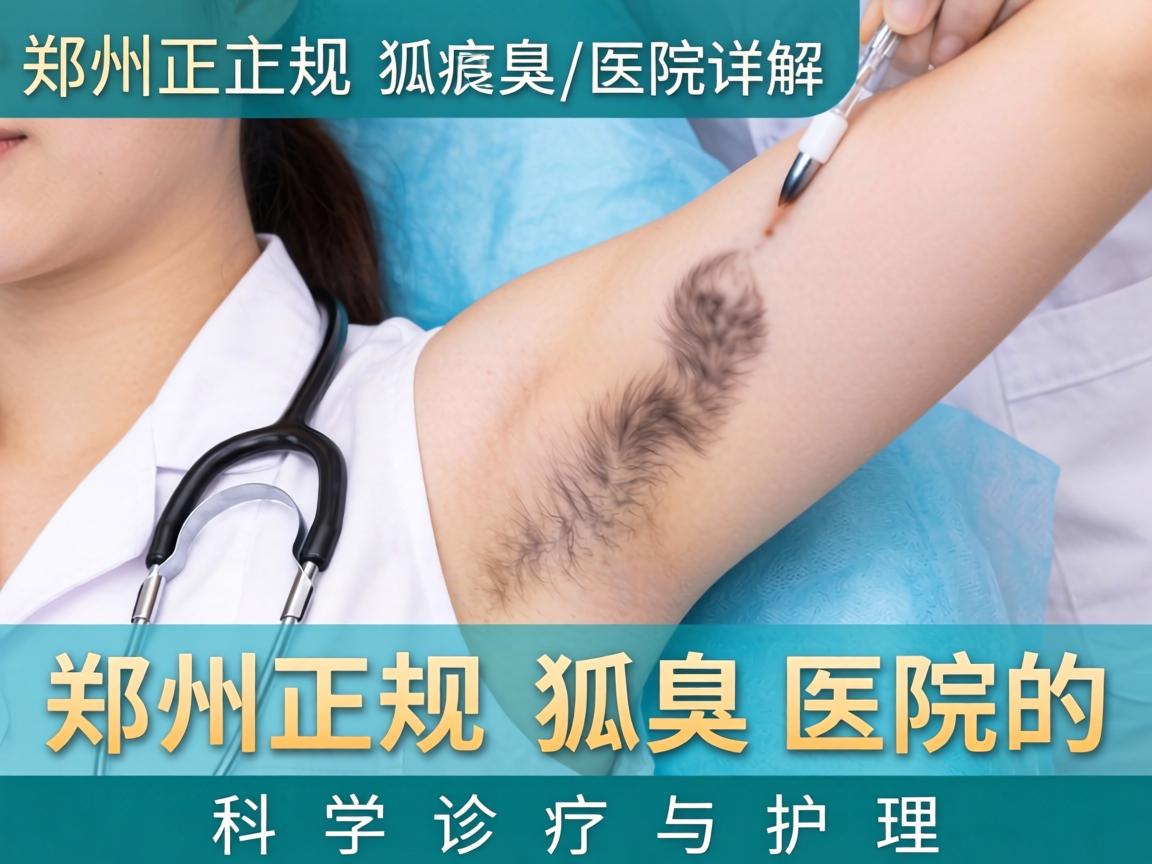 郑州正规狐臭医院详解，郑州正规狐臭医院的科学诊疗与护理