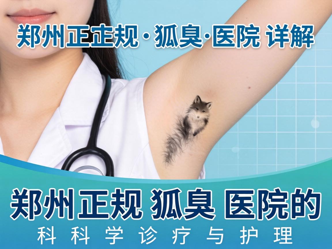 郑州正规狐臭医院详解，郑州正规狐臭医院的科学诊疗与护理