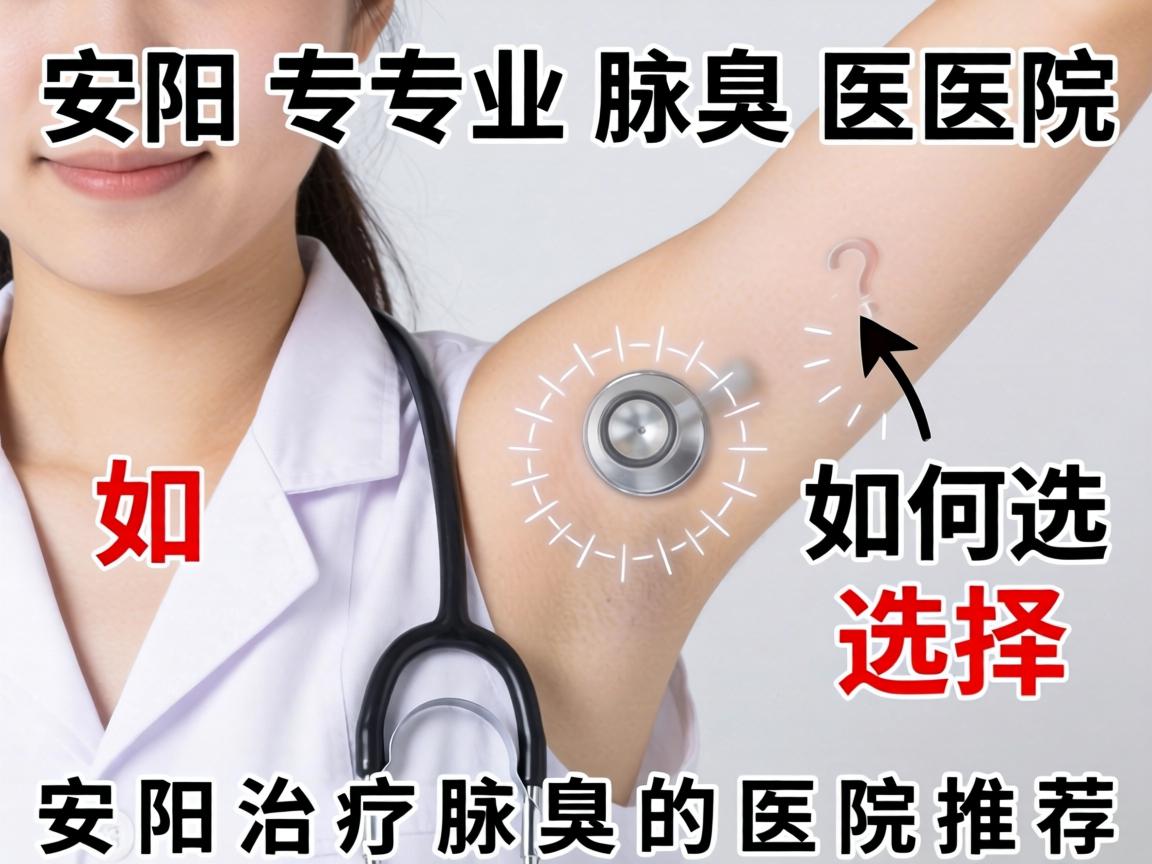 安阳专业腋臭医院如何选择？安阳治疗腋臭的医院推荐