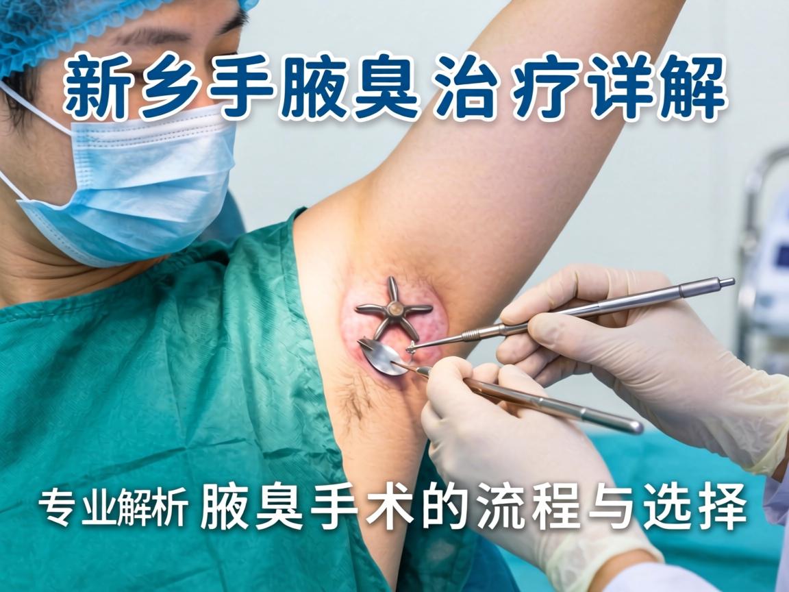 新乡腋臭手术治疗详解，专业解析腋臭手术的流程与选择